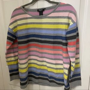 Olsen Europe | Striped Rainbow Sweater